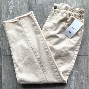 🔥🔥RVCA - GOING OUT HIGH RISE CROPPED TROUSER🔥🔥